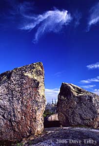 gneiss boulders